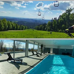 Traumblick Bayerischer Wald, Pool&sauna, Getränke, Klimaanlage Apartment